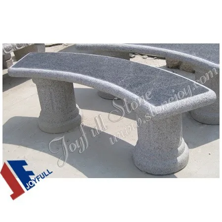 
Natural Basalt Stone Bench Garden stone bench 