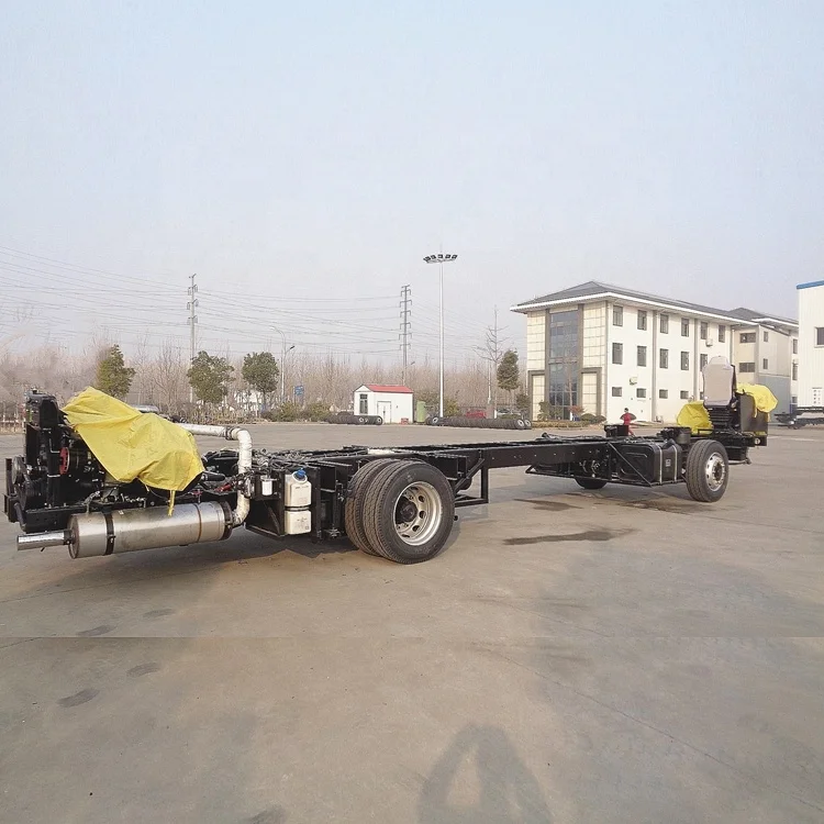 China bus manufacturers JAC 12m rear engine bus frame chassis