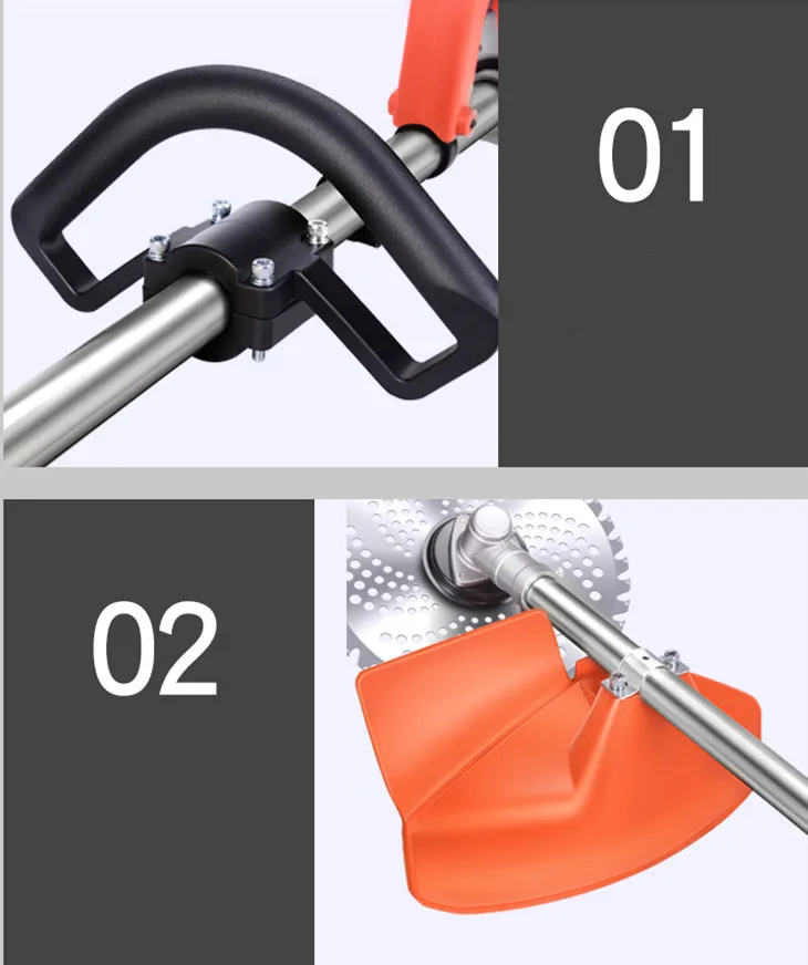 Yodoo DC 500 Вт 12Ah электрический триммер для травы, Аккумуляторный кусторез