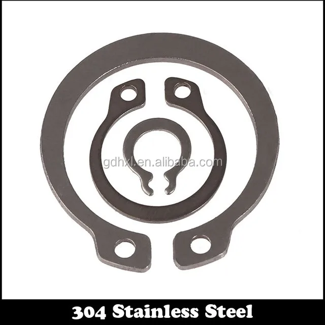 DIN 471 M15 M25 M55 stainless steel external circlip for shaft