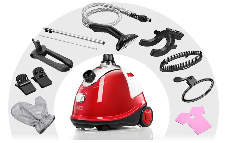 1800ml shirt finisher floor standing TV shopping wrinkle free vertical steam iron garment professional steamer