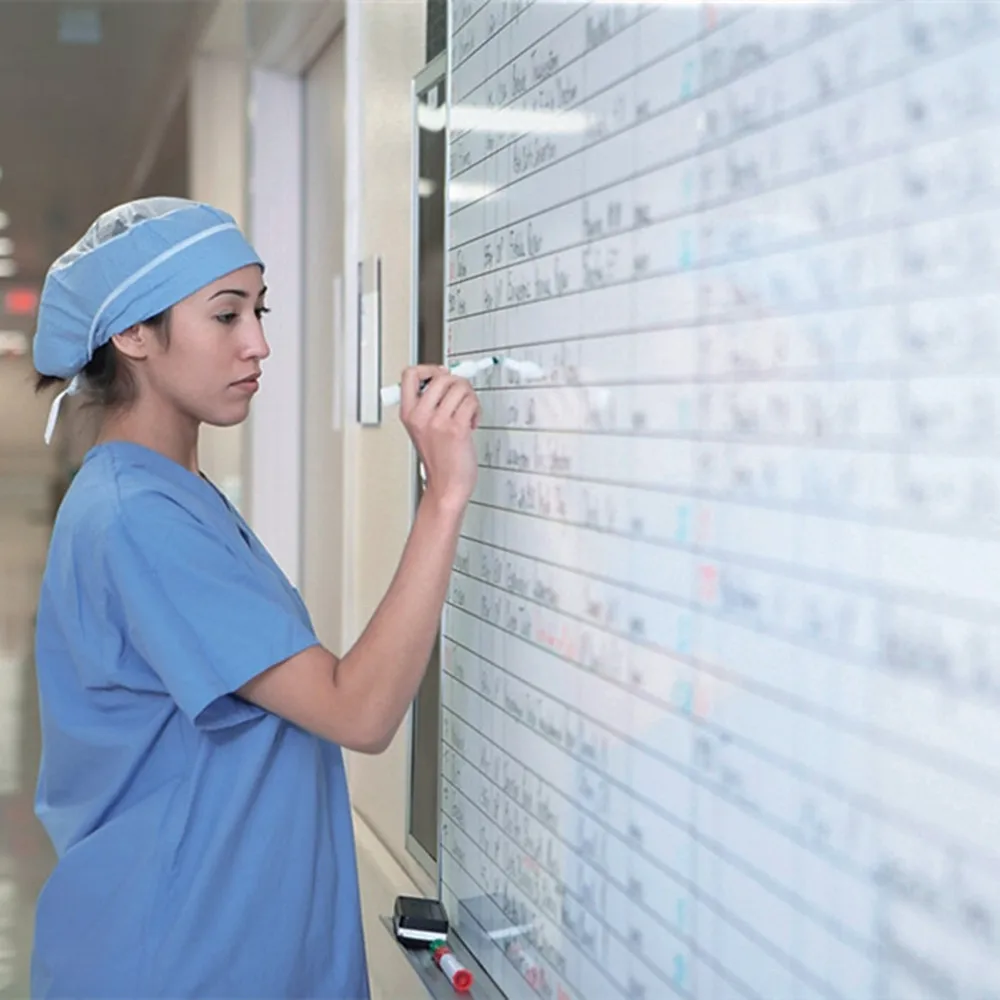 Self adhesive whiteboard film for little children avoiding scrawling on wall