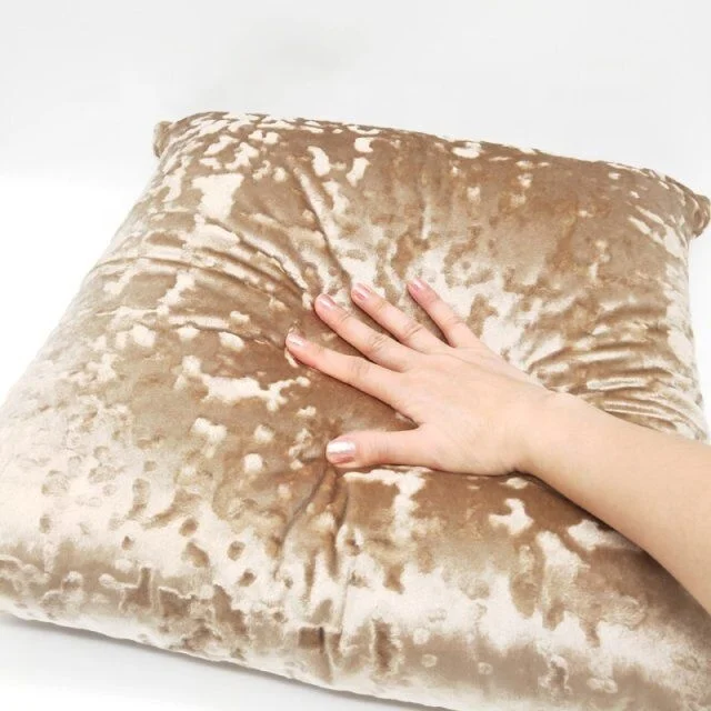 Modern luxury style  cotton flannel fabric sofa seat cushion fabric sofa decorative pillow