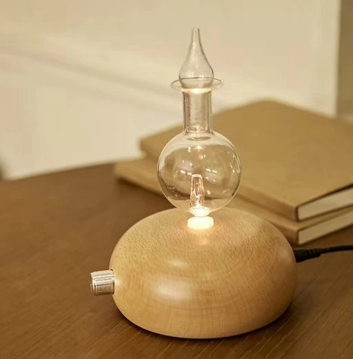 Hotsell Home Decor Real Wood Pure Essential Oil Waterless Nebulizer Diffuser