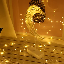 Highly acclaimed Wholesale christmas lampara led luna moon star shape fairy ramadan night light indoor