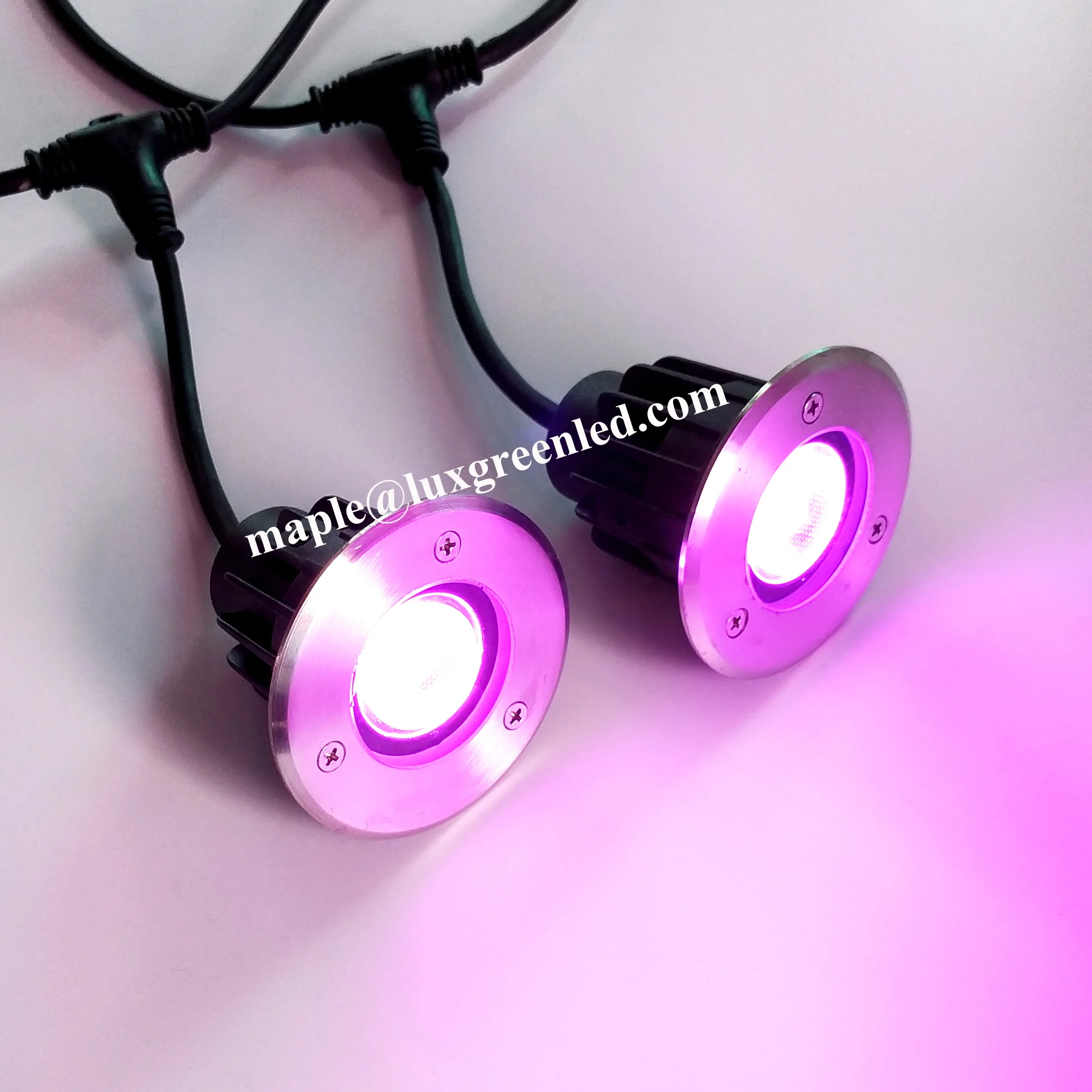 Встраиваемый подземный светодиодный светильник управление через приложение для мобильного телефона 1*8 вт RGBWW 4 в 1 новая версия