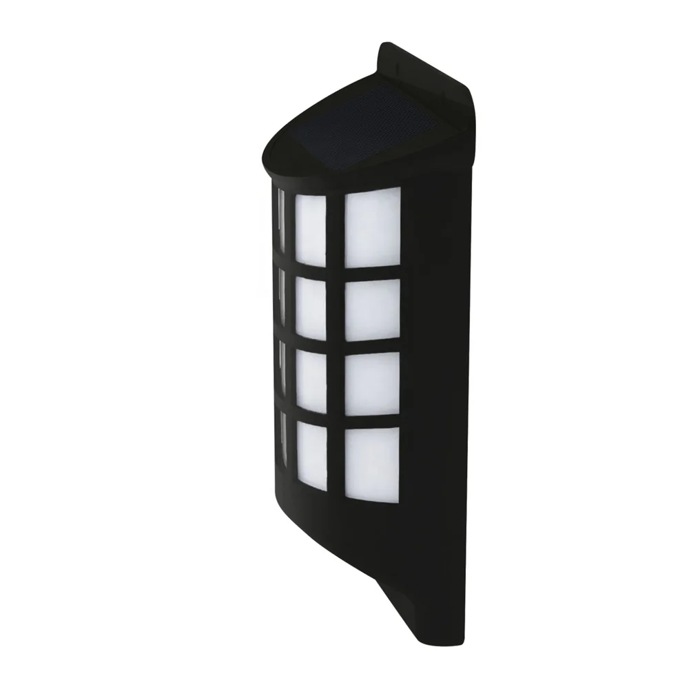 led outdoor wall mounted garden sensor  landscape emergency lamps flickering yard solar fence  fire dancing flame wall light