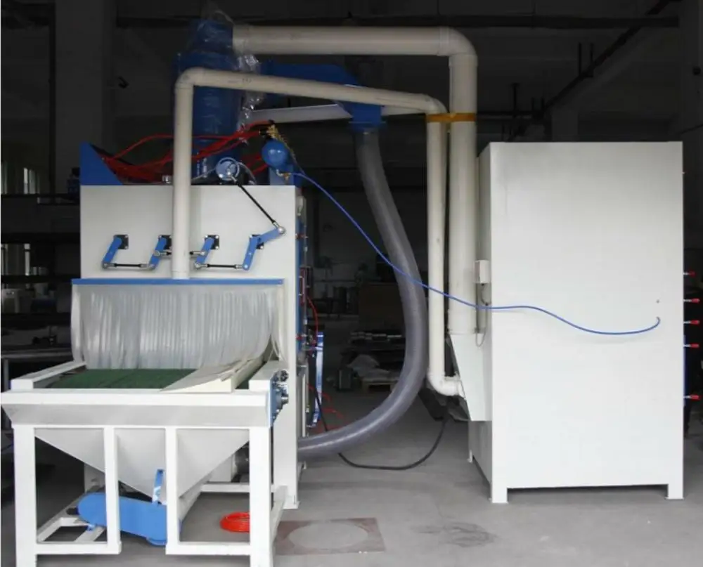 Conveyor Belt Automatic Sand Blasting Machine