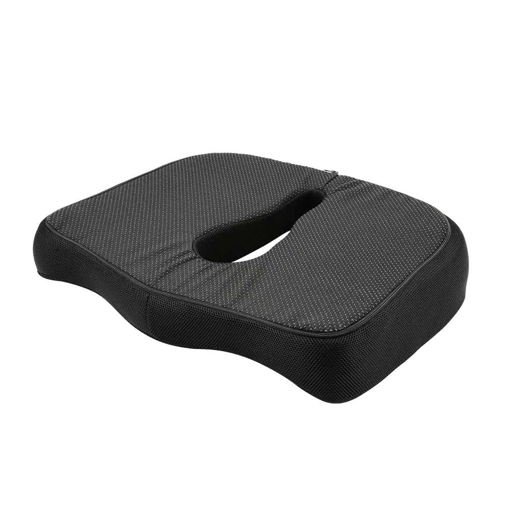 Car Coccyx Orthopedic Meditation Lounge Bedroom Chair Pillow Memory Foam Seat Cushion for Short People