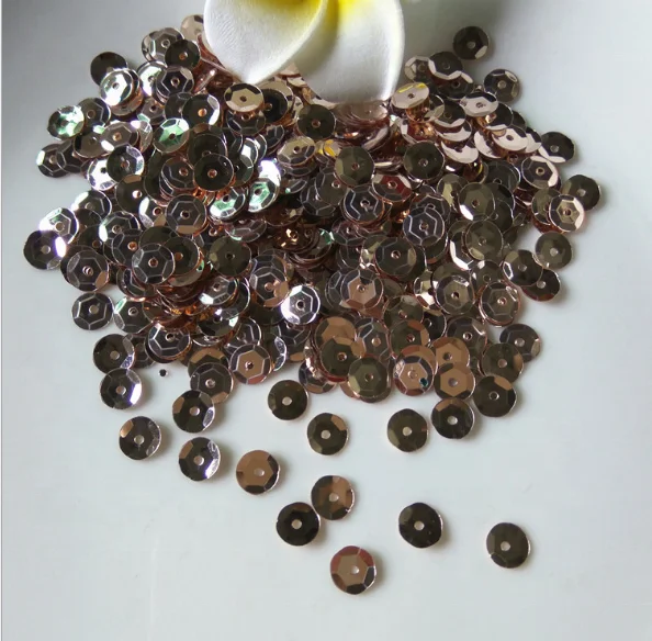 
8mm sequins curved beads faceted 8mm plastic beads flake 