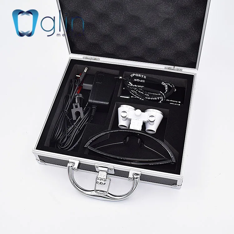 Factory Price Dental Loupes Video Recording Loupes With Light Binocular Loupes