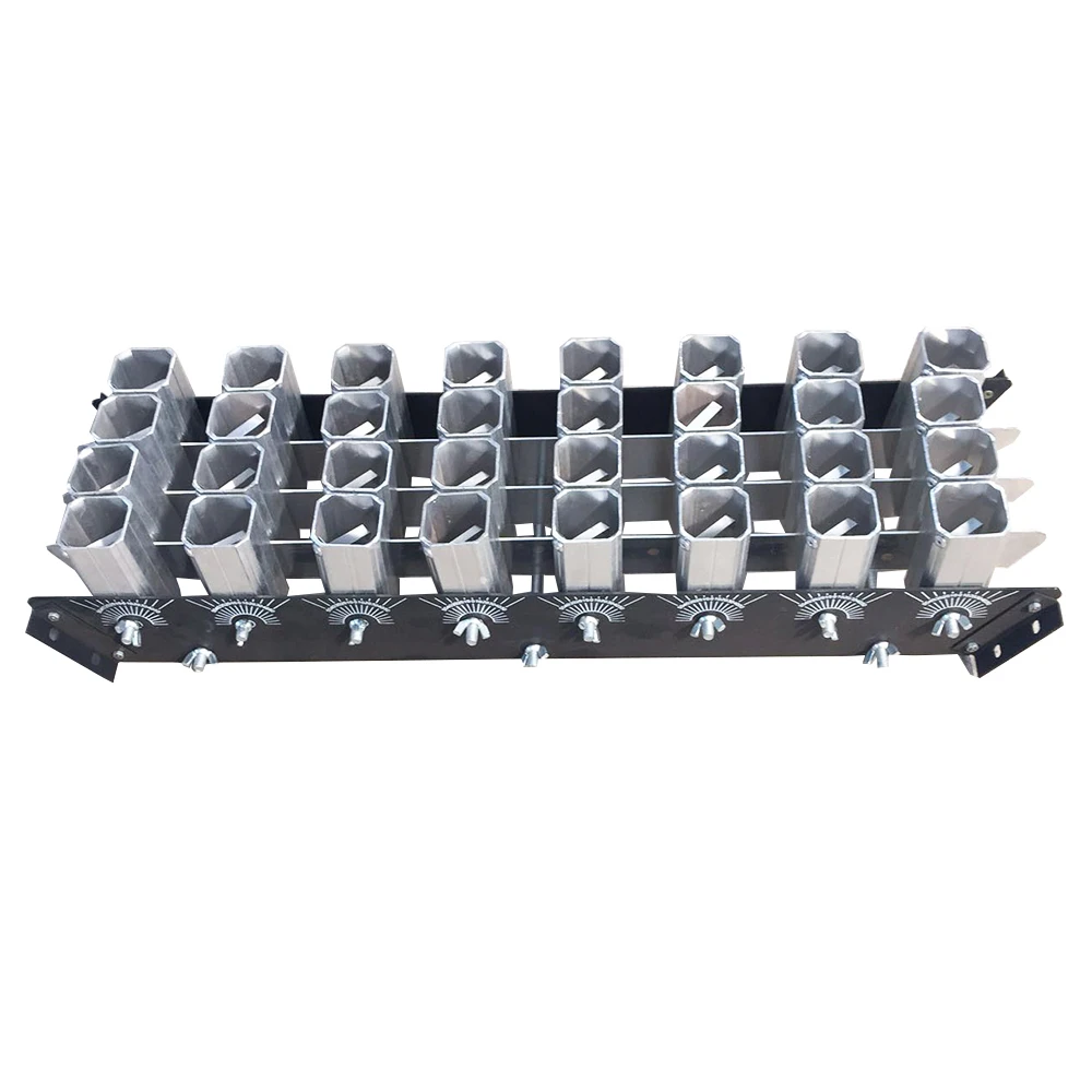 1,2 дюйма 32 выстрела Алюминиевый одиночный держатель фейерверк стеллажи
