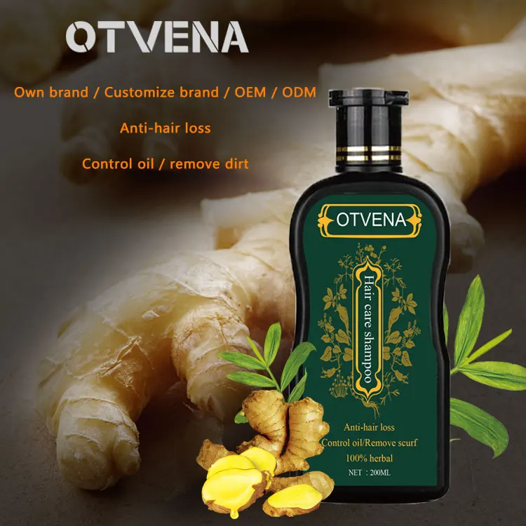 OTVENA hair lost products best private label bottle anti dandruff hair loss shampoo