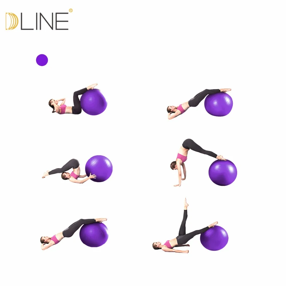 Hot sale Anti-burst Pvc Gym yoga Ball for balance