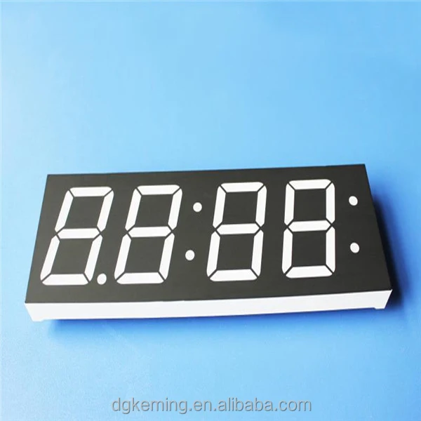 white 1.2 inch led large 4 digit 7-segment display led digital display
