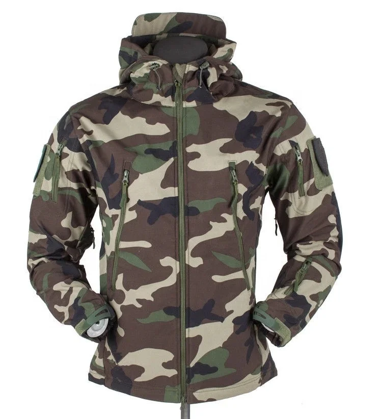 Hubei Yalida camouflage jacket winter outdoor warm keep softshell jacket winter jacket