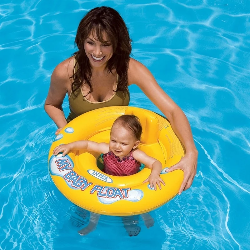 Intex 59574 inflatable baby safety swimming float seat pool chairs