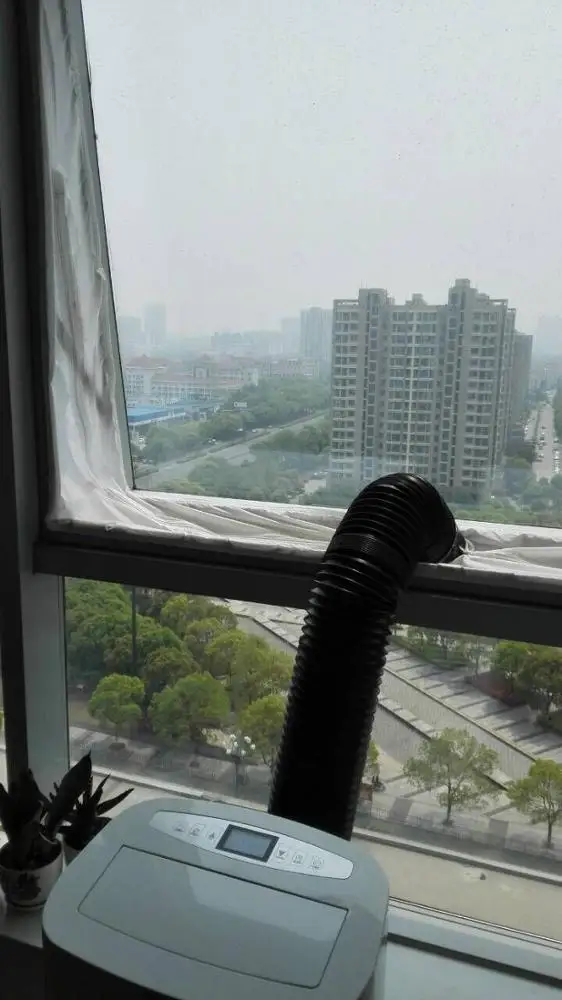 
3m 4m 5.6m Size Window Seal Cloth For Air Conditioner With High Quality Waterproof And Zipper Lock Function 