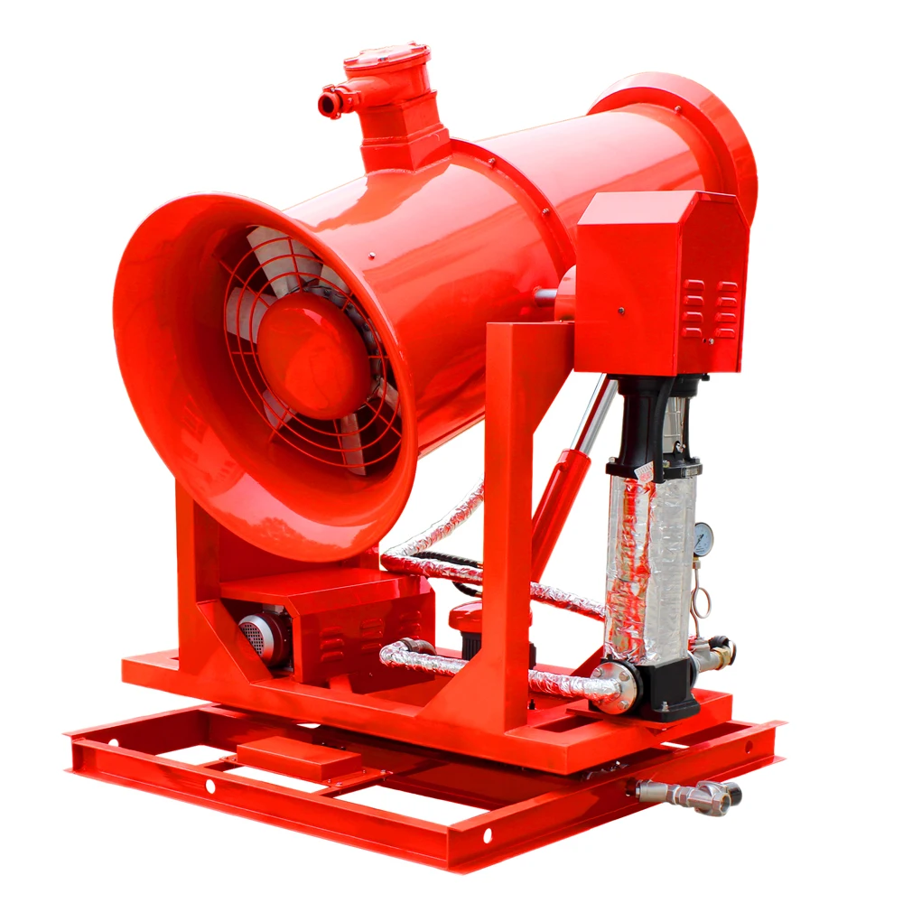 Explosion-proof 60 meters spray range fog cannon for industry dust control