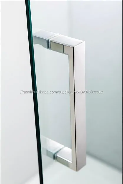 Round shower cabin, sliding doors