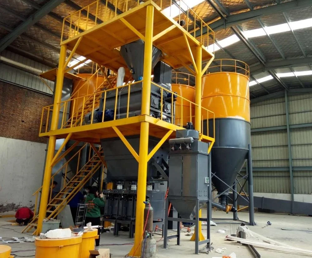 New Types less Investment cement sand mixing equipment for dry mortar production line