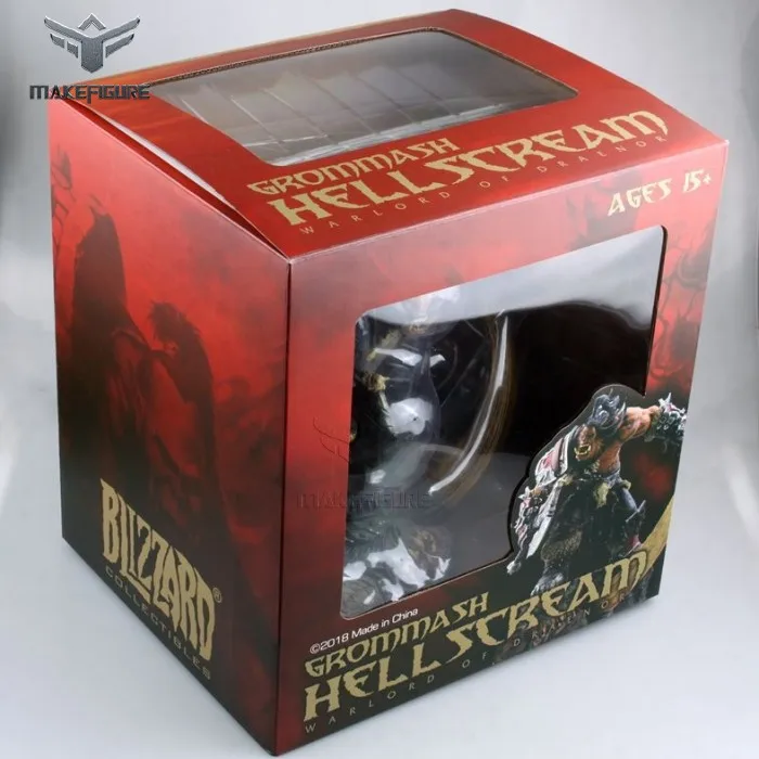 Сделанная на заказ фигурка из ПВХ Ограниченная серия wow, яркая картина, коллекционная онлайн-игра, фигурка персонажа для демонстрации