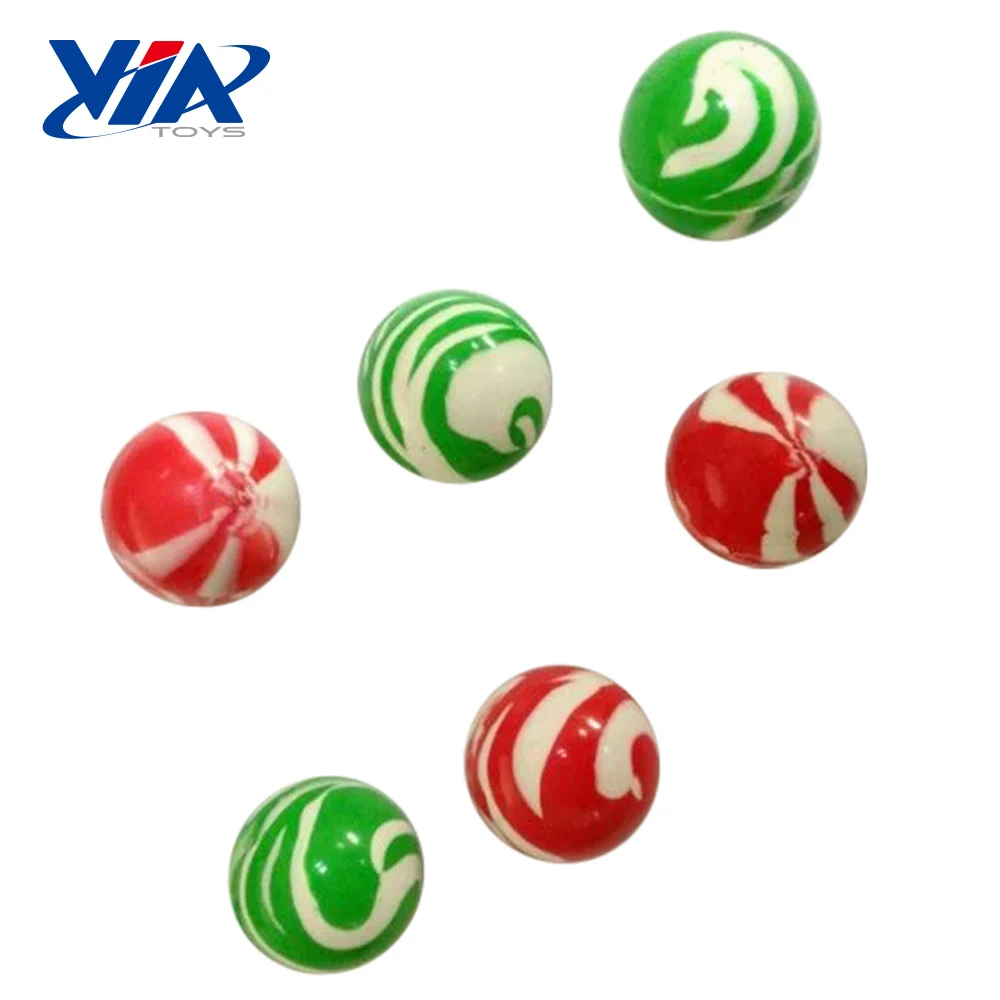 
Mixed designs 27mm custom bouncy balls for vending machine 