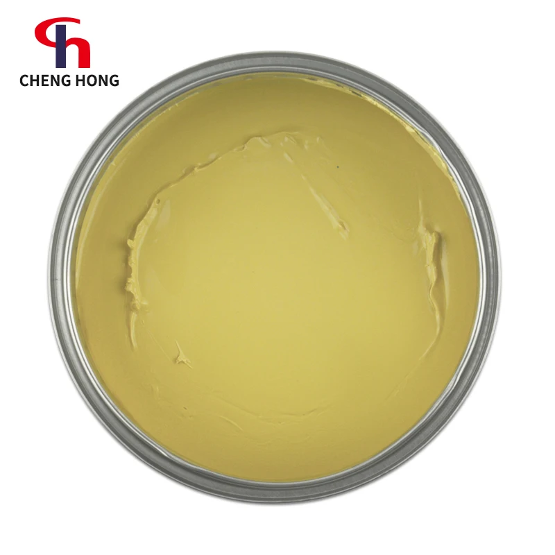 TK25 BPO car body filler light weight fast dry polyester steel putty yellow universal putty