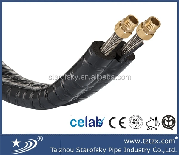 Solar Water Heater Accessories Flexible Stainless Steel Corrugated Hose