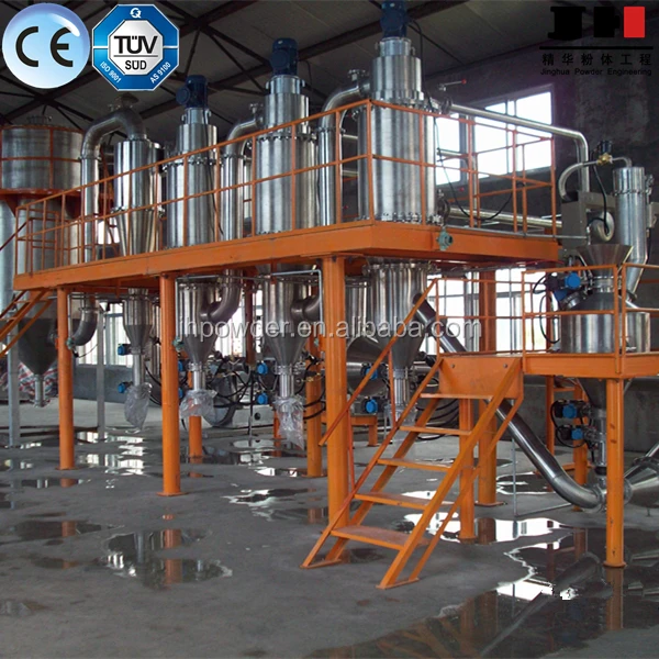
Starch and protein air separator 