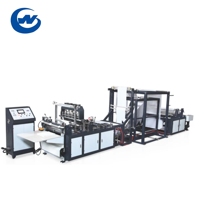 Full Automatic Non Woven Fabric Box Bag Making Machine