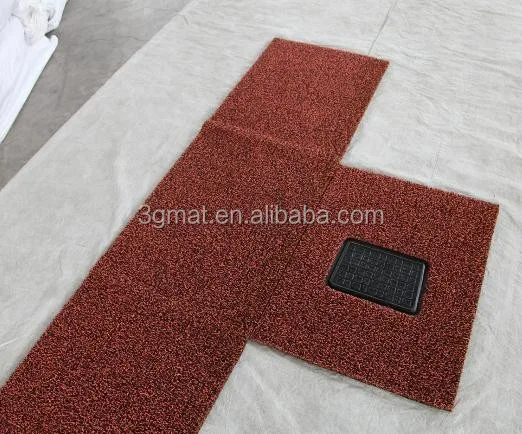 Оптовая продажа с завода, 3G ПВХ автомобильный ковер, пластиковый ковер