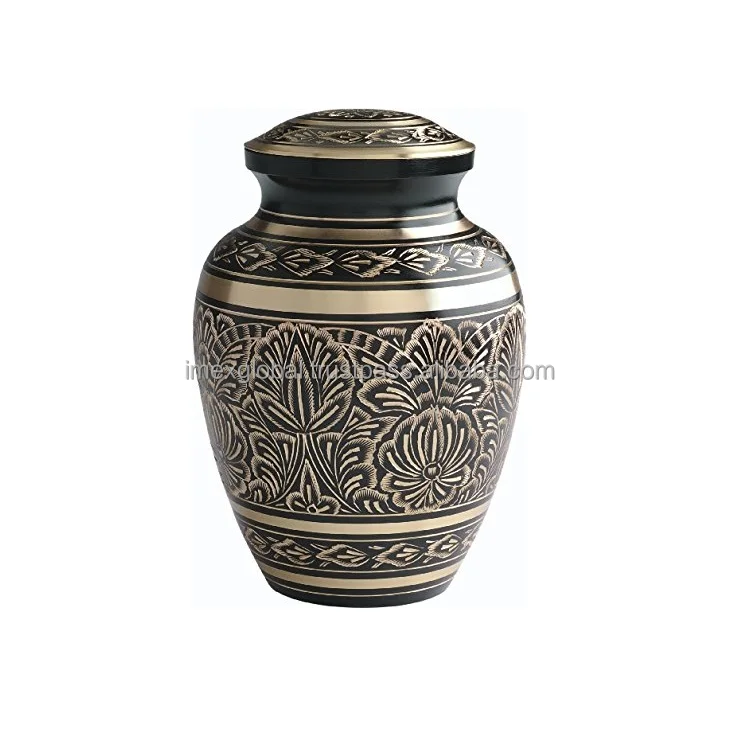 Customized Stainless Steel Cats Box Logo Pet Caskets With Haul Design Adult Cremation Urn antique cremation urn