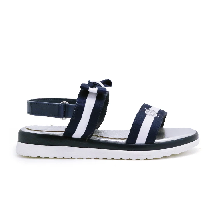 High Quality New Fashion Kid Girls Striped School Sandal Shoes for girls Summer