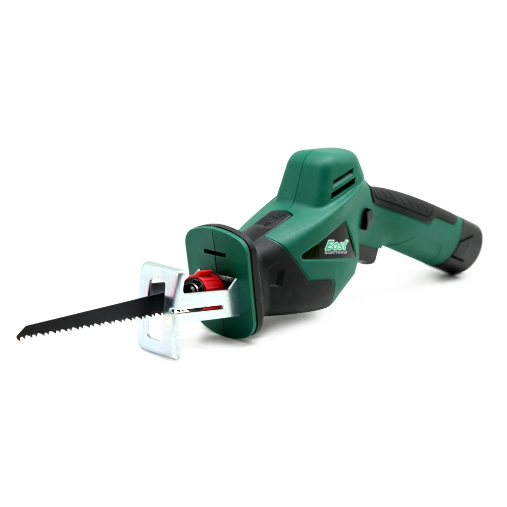 
EAST 10.8V Cordless Compact Garden Pruning Electric Saw - Branches, Wood, Plasterboard & Soft Metals - with spare blades 