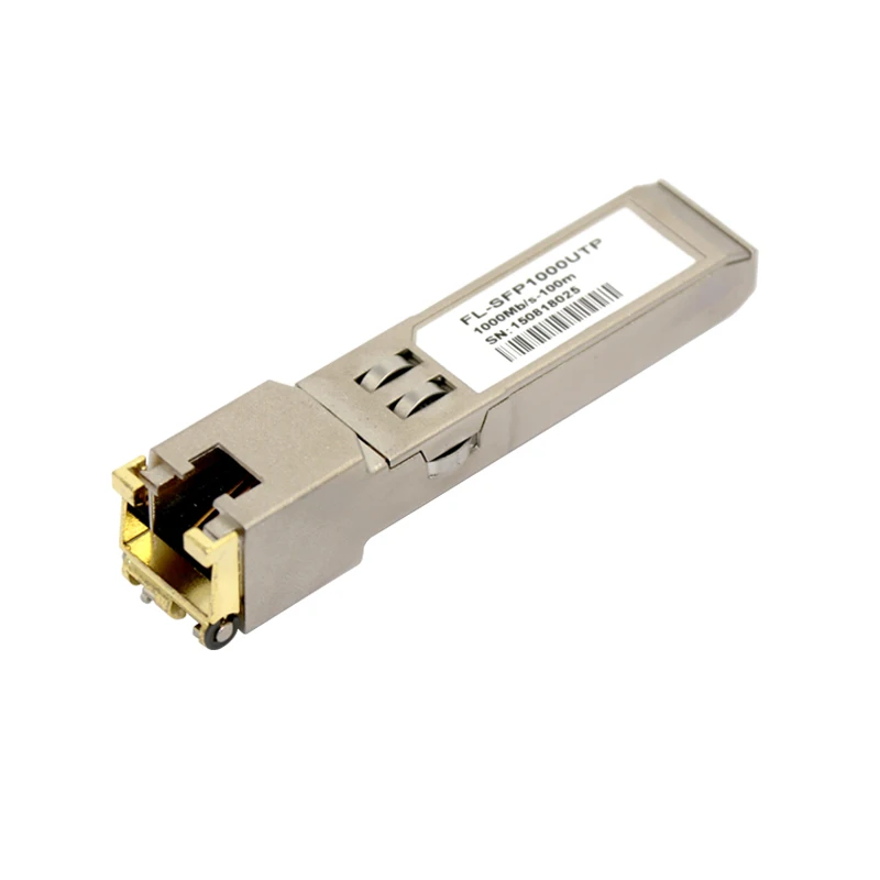 1000Base-T RJ45 Ethernet гигабитный Электрический SFP-модуль