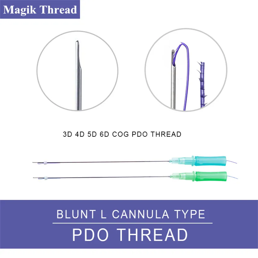 Медицинская хирургическая нить PDO, одобренная CE