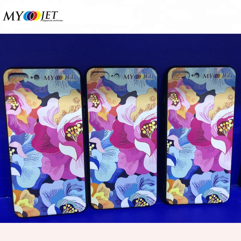 Small size and low cost 2 heads card plastic phone case a3 uv flatbed printer