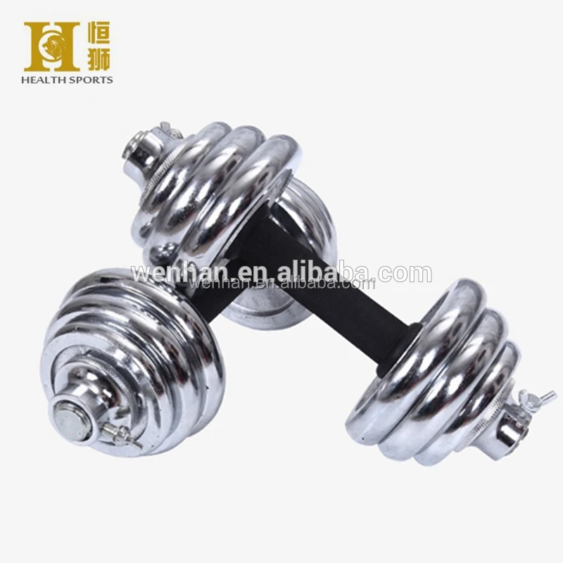 Оптовая продажа, прочные регулируемые гальванизированные спортивные гантели