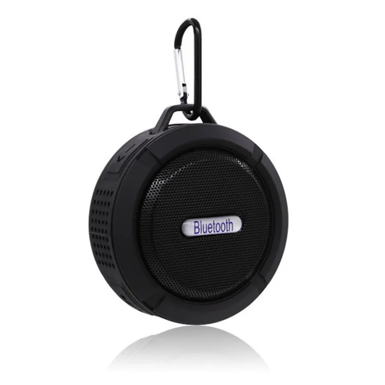 2019 C6 waterproof sucker mini wireless audio outdoor portable wireless speakers