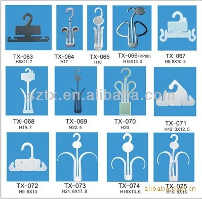 
Retail plastic fashion shoes hanger for boots 