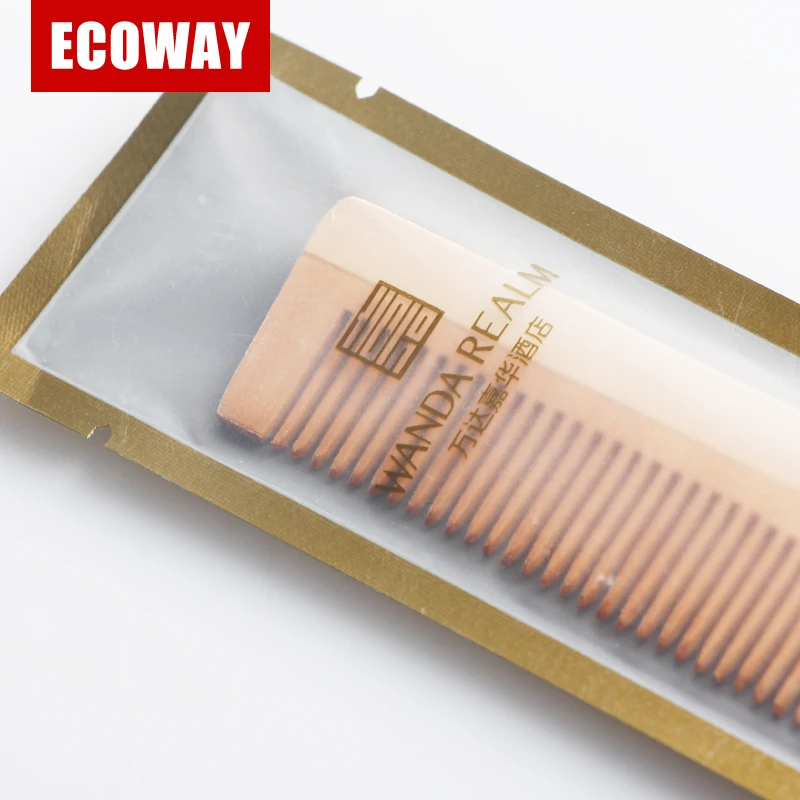 High quality wholesale wood travel hair comb