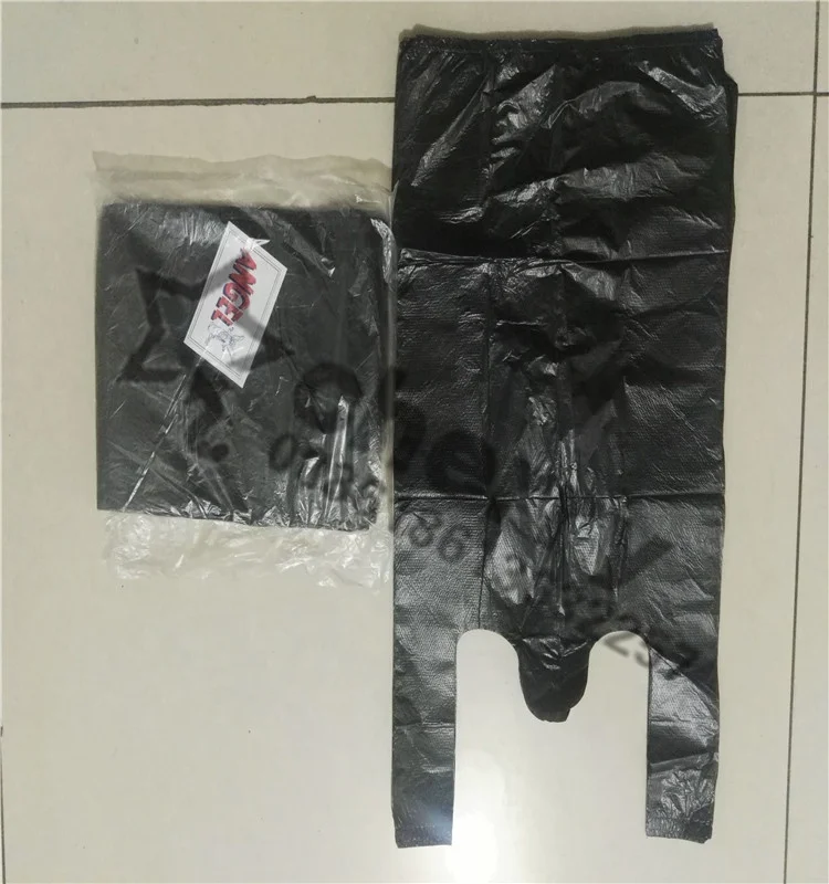 yellow color and blue color HDPE plastic garbage bags for africa market