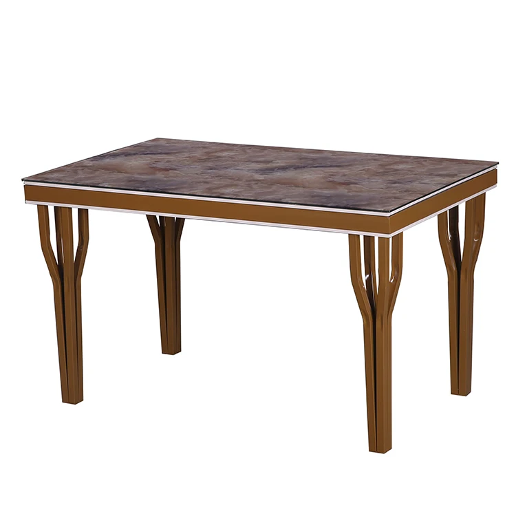 Простой европейский Прямоугольный Обеденный стол, обеденный стол, 6 мест в Индии