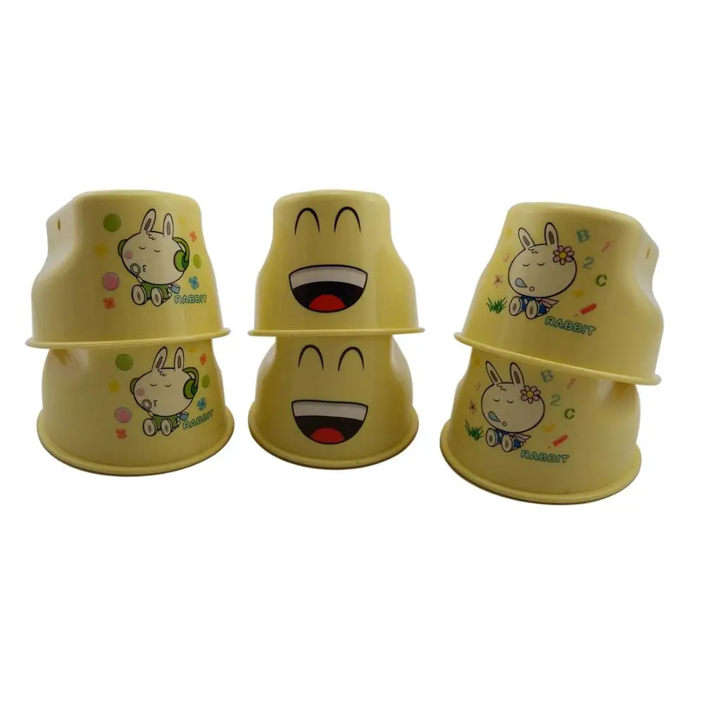 Children outdoor training balance plastic toy sets walking bucket stilts for kids