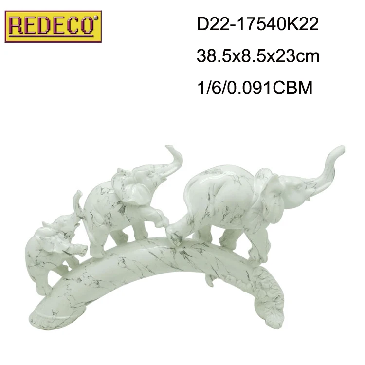 popular design home decorative polyresin elephant statue