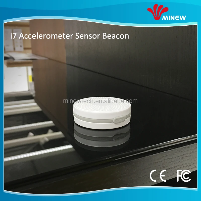 Outdoor motion sensor tracking beacon wireless accelerometer sensor