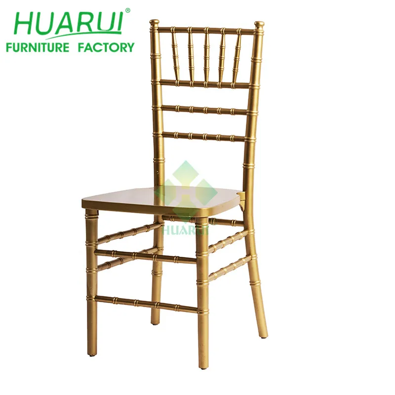 White Color Wood Wedding Chiavari Chair