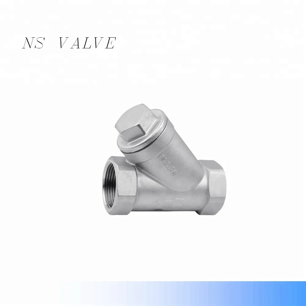 
Stainless steel threaded SS304 CF8 Y Strainer 