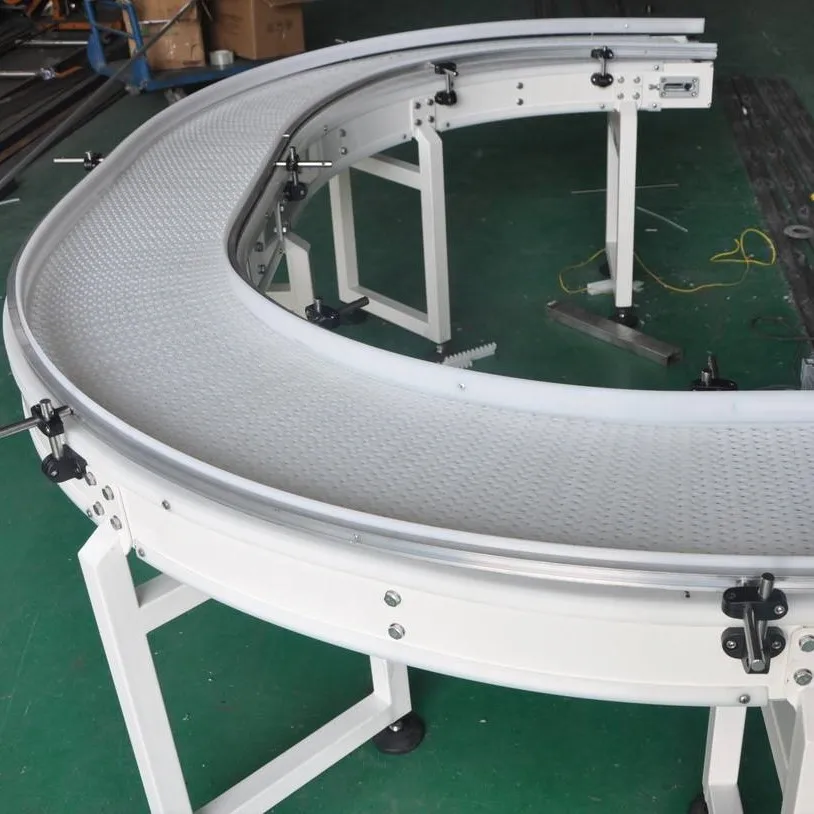 Horizontal Plastic Mesh Belt Conveyor